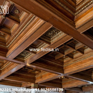 Wooden Classic Ceiling Design Roof Ceiling Design 2026 No-13217