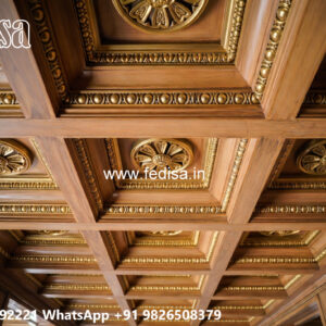 Wooden Classic Ceiling Design Kitchen False Ceiling Design 2026 No-13221