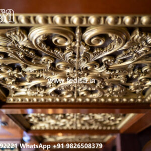 Wooden Classic Ceiling Design Holl Pop Design No-13225
