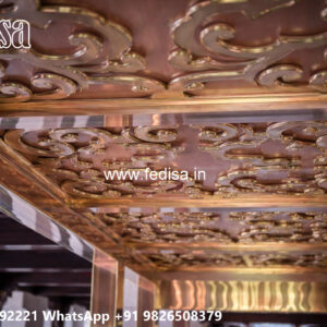 Wooden Classic Ceiling Design Pop Disain No-13231