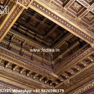 Wooden Classic Ceiling Design Room Ceiling Design 2026 No-13239