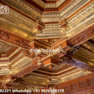 Wooden Classic Ceiling Design Minus Plus Design Pop No-13244