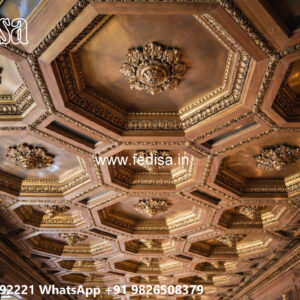 Wooden Classic Ceiling Design Fall Ceiling Design 2026 No-13251