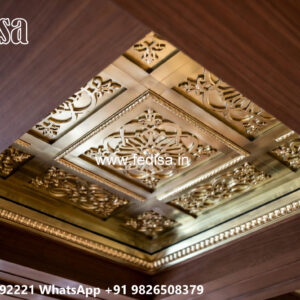 Wooden Classic Ceiling Design Cool Ceiling Ideas No-13264