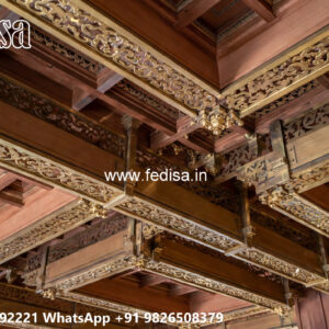 Wooden Classic Ceiling Design Piopi Dijaen No-13290
