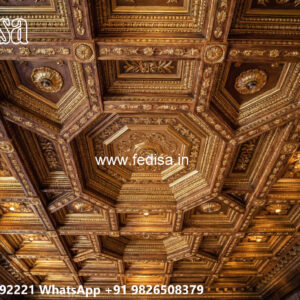 Wooden Classic Ceiling Design Modern Ceiling Design For Living Room No-13299