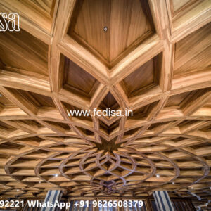 Wooden Classic Ceiling Design False Ceiling Color Design No-13304