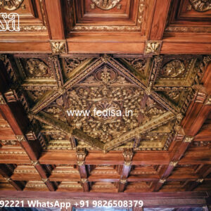 Wooden Classic Ceiling Design Forsling Design Simple No-13306