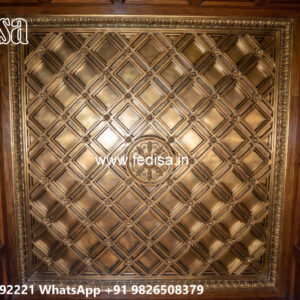 Wooden Classic Ceiling Design Chhat Ki Pop Design No-13307