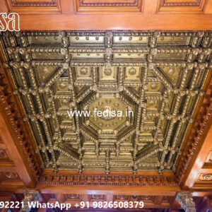 Wooden Classic Ceiling Design Living Room Ceiling Design 2026 No-13308