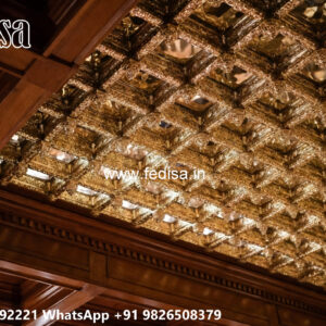 Wooden Classic Ceiling Design Forsling Design Hall No-13317