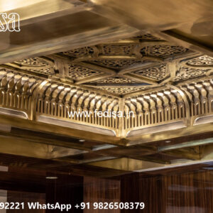 Wooden Classic Ceiling Design Minus Plus Pop Ke Design No-13347