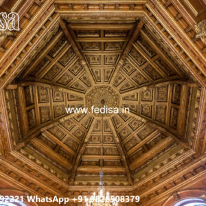 Wooden Classic Ceiling Design Cob Light Ceiling Design No-13350