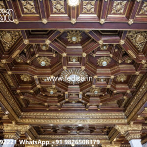Wooden Classic Ceiling Design Ceiling Border Patti No-13377