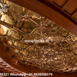 Wooden Classic Ceiling Design Bedroom Modern Pop Plus Minus Design No-13381