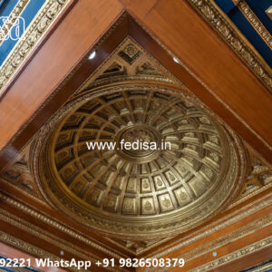 Wooden Classic Ceiling Design Pop Design Minus Plus Mein No-13391