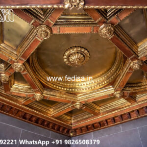 Wooden Classic Ceiling Design False Ceiling Pop No-13396