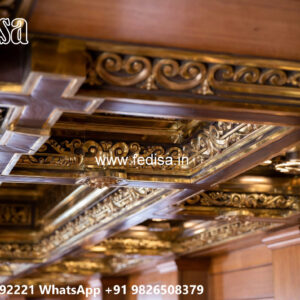 Wooden Classic Ceiling Design Piopi Home Design No-13405
