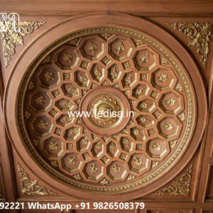 Wooden Classic Ceiling Design Ceiling Sticker Design No-13411