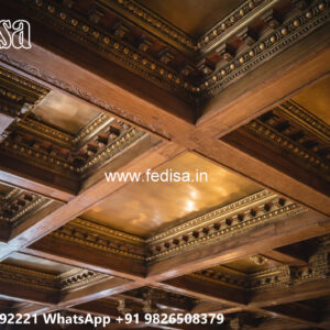 Wooden Classic Ceiling Design Ceiling Tiles Design No-13413