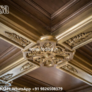 Wooden Classic Ceiling Design Gallery Pop Design Plus Minus No-13419