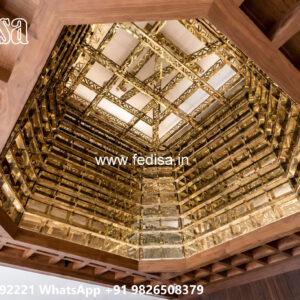 Wooden Classic Ceiling Design Exposed Ceiling Design No-13427