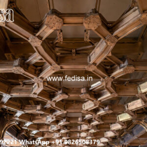 Wooden Classic Ceiling Design Designer Ceiling Fans With Lights No-13429