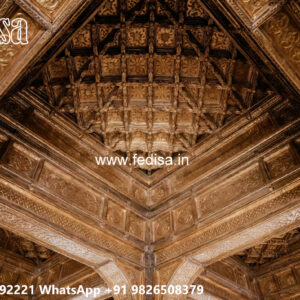 Wooden Classic Ceiling Design Simple Design Pop No-13442