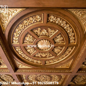 Wooden Classic Ceiling Design Dining Room Ceiling Ideas No-13455