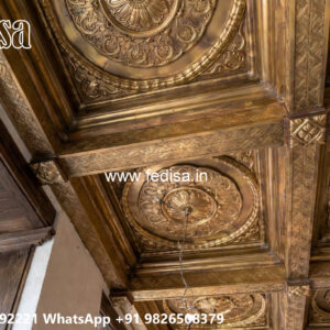 Wooden Classic Ceiling Design False Ceiling Designs For Living Room In Flats No-13461