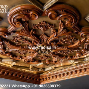 Wooden Classic Ceiling Design Simple Pop Ceiling Design No-13466