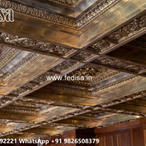Wooden Classic Ceiling Design Gyproc Ceiling Design No-13467