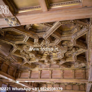 Wooden Classic Ceiling Design Simple False Ceiling Designs For Living Room No-13485