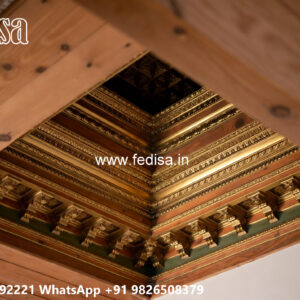 Wooden Classic Ceiling Design Bedroom Ceiling Design 2026 No-13486