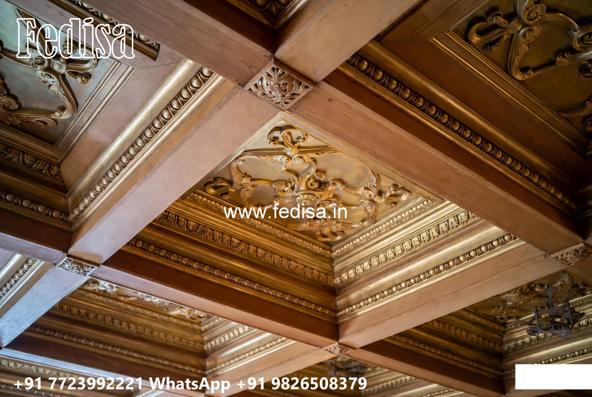 Wooden Classic Ceiling Design Bedroom Ceiling Design Ideas No-13491