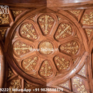 Wooden Classic Ceiling Design Kitchen Design Pop No-13494