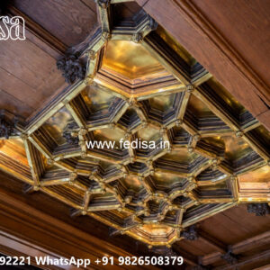Wooden Classic Ceiling Design Piopi Dijain No-13501