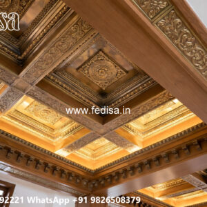 Wooden Classic Ceiling Design Modern Drop Ceiling Ideas No-13540