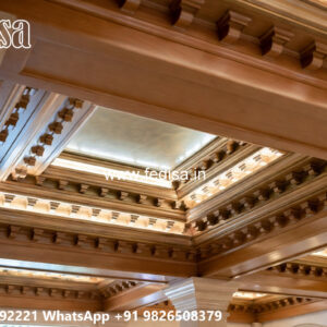 Wooden Classic Ceiling Design False Ceiling Design For Dining Room No-13556