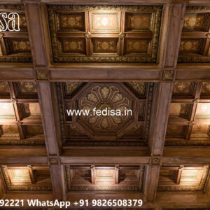Wooden Classic Ceiling Design Simple Plaster Ceiling Design For Living Room No-13574