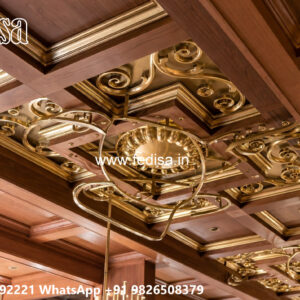 Wooden Classic Ceiling Design Ceiling Art Design No-13575