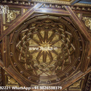 Wooden Classic Ceiling Design Ceiling Fall Design No-13581