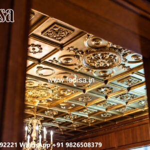 Wooden Classic Ceiling Design Ceiling Decorations For Bedroom No-13612
