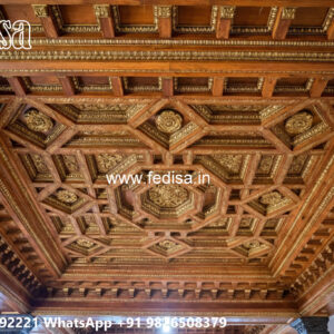 Wooden Classic Ceiling Design Chhath Ceiling No-13636