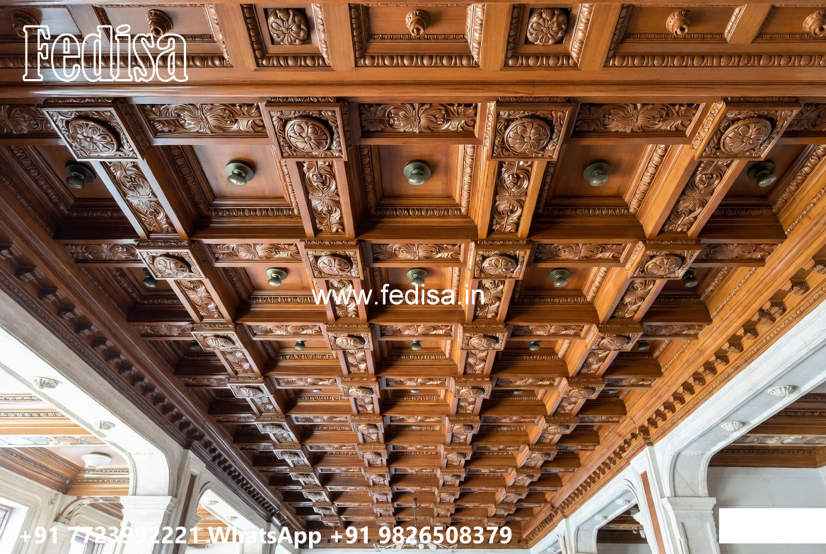 Wooden Classic Ceiling Design Latest Ceiling Design 2026 No-13649