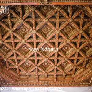 Wooden Classic Ceiling Design Pop Sheet Design No-13689