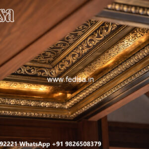 Wooden Classic Ceiling Design Full Ceiling Design No-13705
