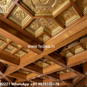 Wooden Classic Ceiling Design New Pop Design 2026 No-13707