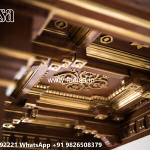 Wooden Classic Ceiling Design Room Forsling Design No-13716