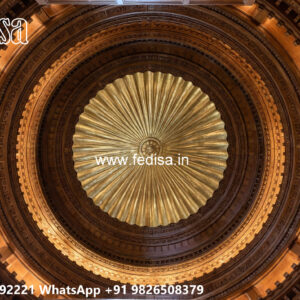 Wooden Classic Ceiling Design Dome Ceiling Design No-13743